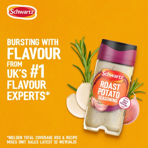 Schwartz Roast Potato Seasoning 60g thumbnail 2