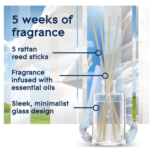 Glade Clean Linen Reed Diffuser 50ml thumbnail 6