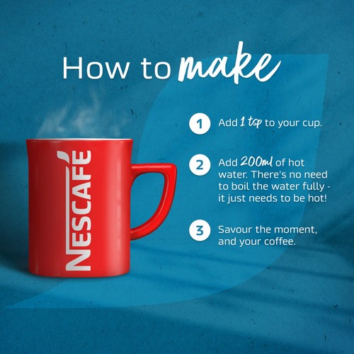 Nescafe Original Decaf Instant Coffee 190g thumbnail 5