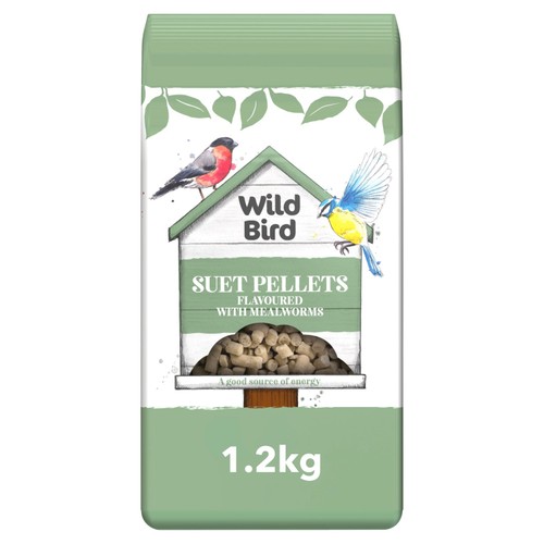 Suet Pellets Flavoured with Mealworms 1.2kg