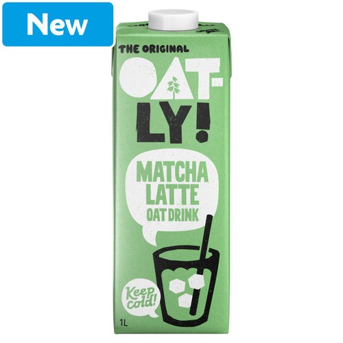 Oatly Oat Drink Matcha Latte 1L