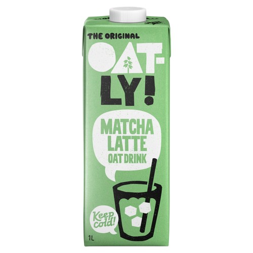 Oatly Matcha Latte Oat Drink 1L thumbnail 2