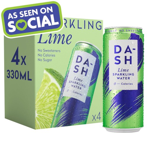 DASH Lime Infused Sparkling Water