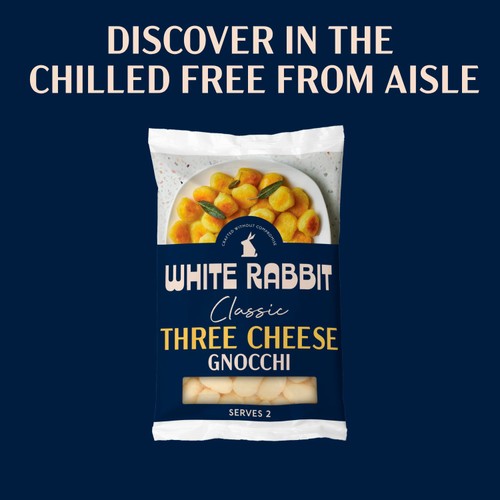White Rabbit Gluten Free Three Cheese Filled Gnocchi 350g thumbnail 3