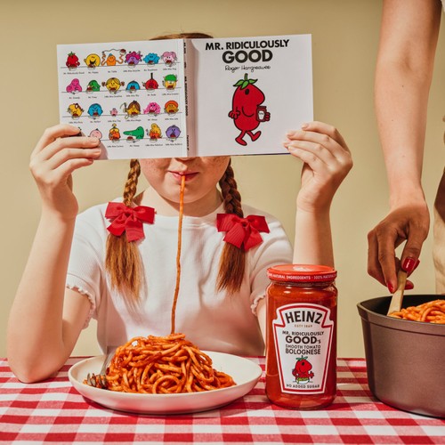 Heinz Mr. Men Smooth Bolognese Pasta Sauce 490g thumbnail 2