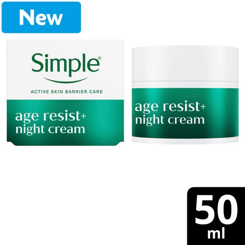 Simple Age Resist+ Night Cream