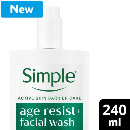 Simple Age Resist+ Facial Wash