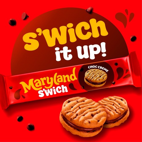 Maryland Cookies S'wich Choc Creme Biscuits 150g thumbnail 4