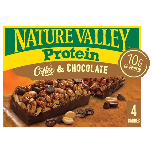 Nature Valley Limited Edition Protein Coffee & Chocolate Cereal Bars 4x40g thumbnail 2