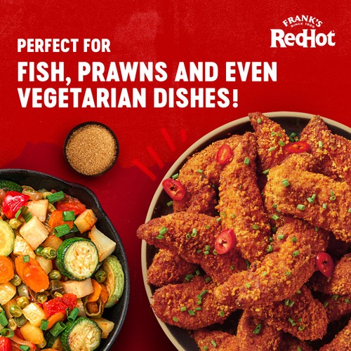 Frank's RedHot Crunch Cayenne Chilli Coating Seasoning Mix 70g thumbnail 3