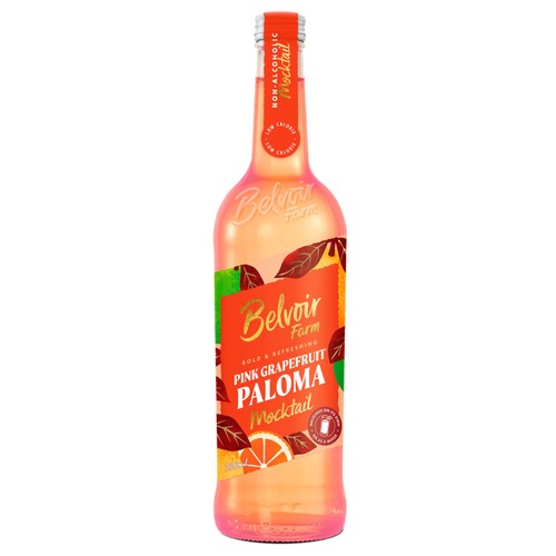 Belvoir Farm Grapefruit Paloma Mocktail 750ml thumbnail 3