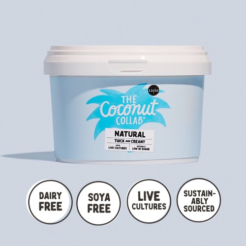 The Coconut Collaborative Natural Coconut Yoghurt   750g thumbnail 3