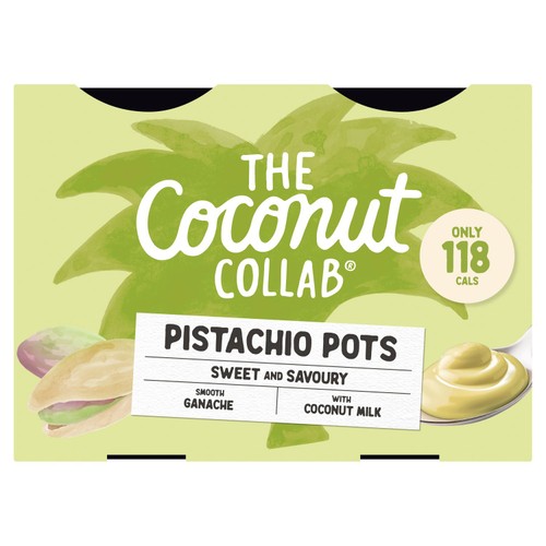 The Coconut Collab Pistachio Pots 4x45g