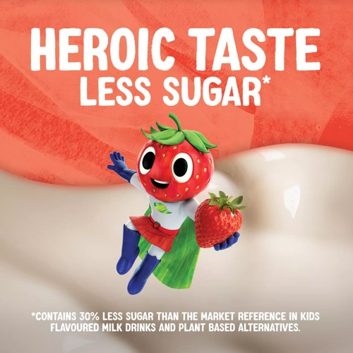 Alpro Kids Soya Strawberry Long Life Dairy Free Drink 200ml thumbnail 2