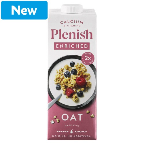 Plenish Enriched Oat Drink with added Vitamins & Calcium 1L
