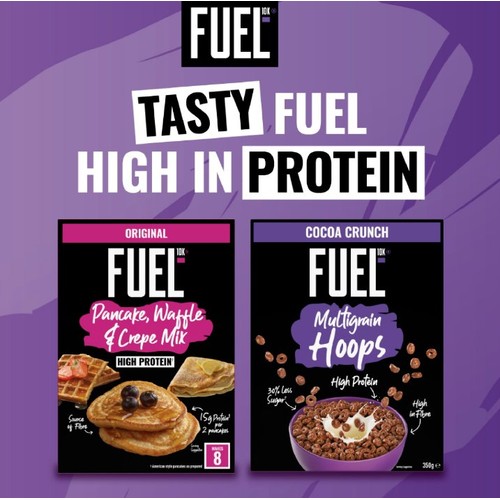 FUEL10K Baking High Protein Pancake, Waffle & Crepe Mix 200g thumbnail 3