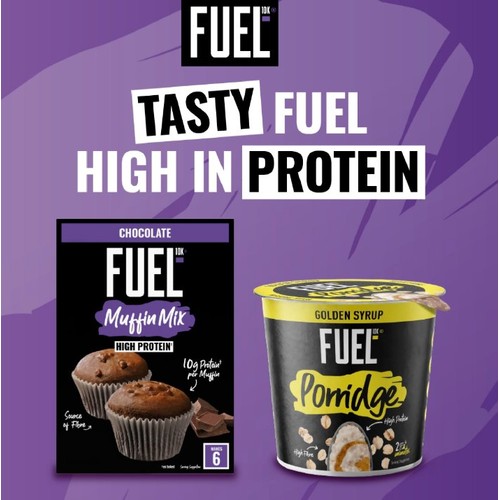 FUEL10K Chocolate Muffin High Protein Breakfast Baking Cake Mix 150g thumbnail 4