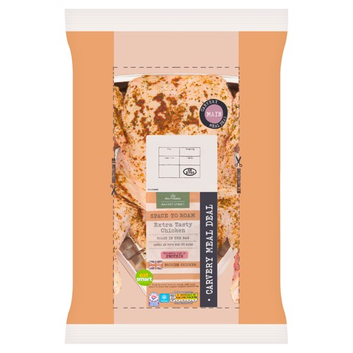 Morrisons Market Street Extra Tasty Roast In The Bag Chicken 2.4kg