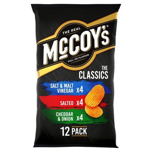 McCoy's Classic Variety Multipack Crisps 12 x 25g