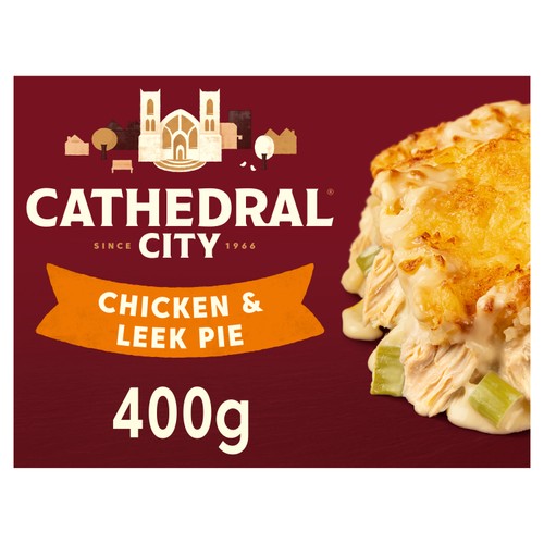 Cathedral City Chicken & Leek Pie Meal For One 400g