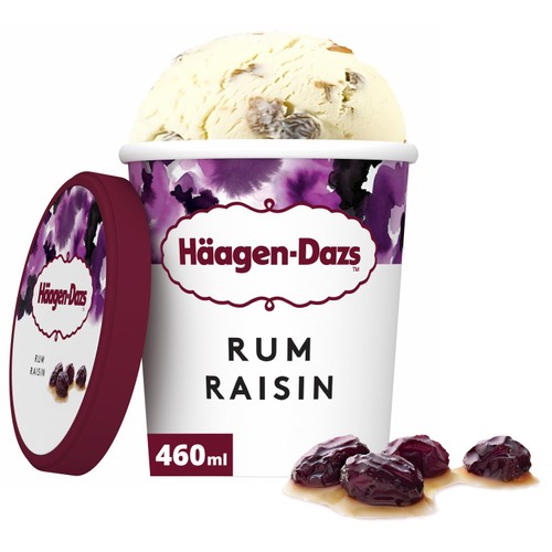 Haagen Dazs Rum Raisin Ice Cream