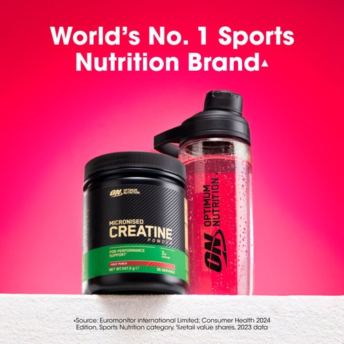 Optimum Nutrition Creatine Powder Fruit Punch 247.5G thumbnail 2