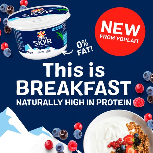 Yoplait SKYR High Protein Natural Yoghurt 0% Fat 850g thumbnail 2
