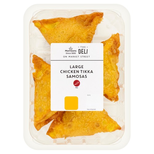 Market Street Deli Large Chicken Tikka Samosas