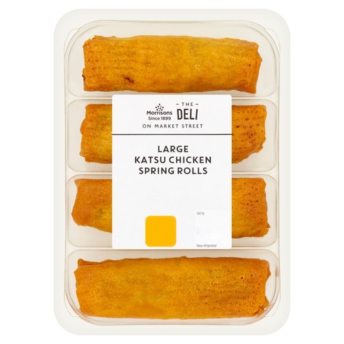 Morrisons Deli Express Large Katsu Chicken Spring Rolls 220g