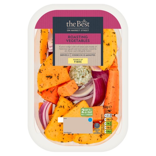 Morrisons the Best Roasting Vegetables With Wild Garlic Butter 350g