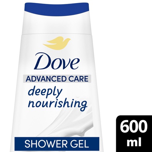 Dove Advanced care shower gel deeply nourishing 600 ml