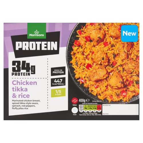 Morrisons High Protein Chicken Tikka & Rice 1kg