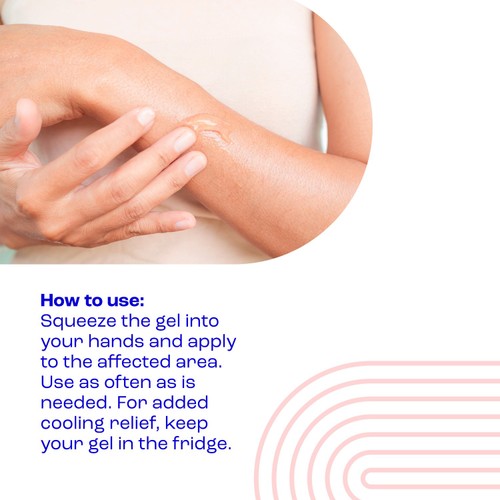 E45 Itch Relief Gel For Dry, Itchy And Irritated Skin 100ml thumbnail 3