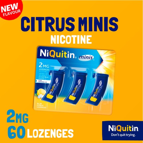 Niquitin Mini Citrus 2.0mg 60s thumbnail 5