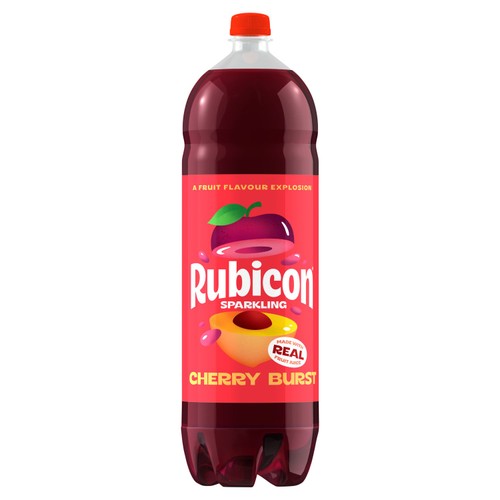 Sparkling Cherry Burst Soft Drink Bottle 2L