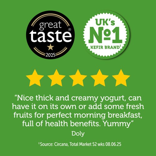 Biotiful Gut Health Kefir Natural Yogurt Original 1kg thumbnail 3