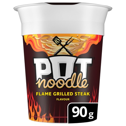 Pot Noodle Flame Grilled Steak 90g