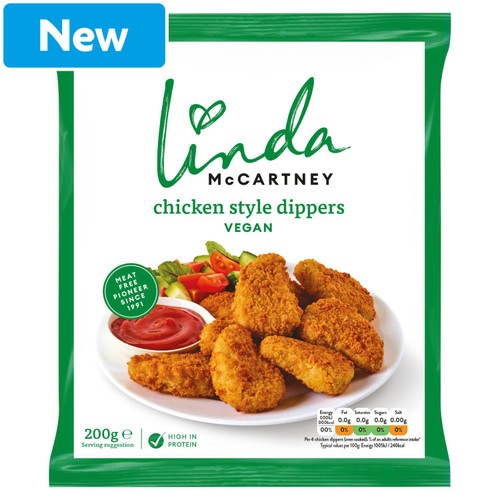Linda McCartney Vegan Chicken Style Dippers 200g