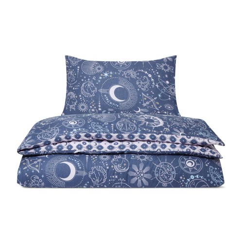 Nutmeg Home Zodiac Dreams Print Easy Care Duvet Set Double thumbnail 2