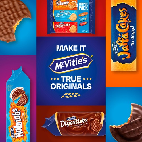 McVitie's Triple Pack Rich Tea, Digestive & Hobnobs Biscuits 815g thumbnail 4