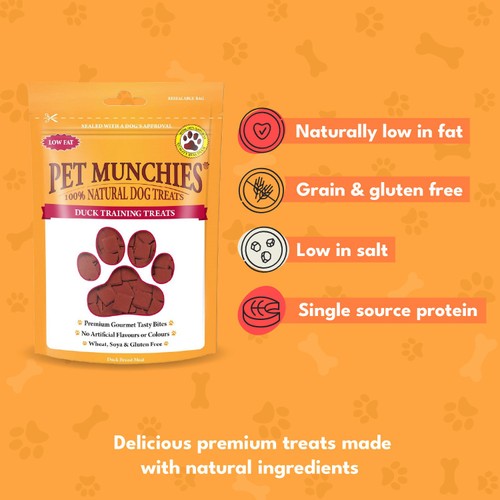 Pet Munchies Duck Training Treats 50g thumbnail 2