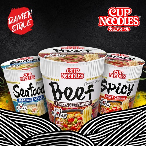 Nissin Cup Noodles Ramen Style Miso Vegetable 67g thumbnail 5