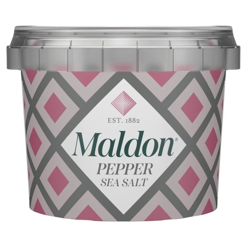 Maldon 50g Pepper Sea Salt