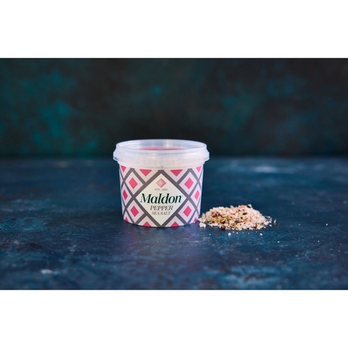 Maldon Pepper Sea Salt With Tellicherry And Pink Peppercorns  thumbnail 3