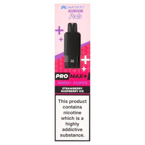 Hayati Pro Max Pods Strawberry Raspberry Ice