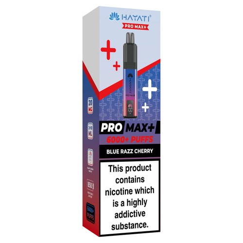 Hayati Pro Max Kit Blue Razz Cherry