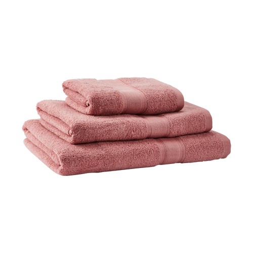 Nutmeg Home Supersoft Cotton Hand Towel Dusky Pink