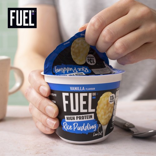 Fuel10K Vanilla Flavour High Protein Rice Pudding 210g thumbnail 4