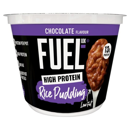 Fuel10K Chocolate Flavour High Protein Rice Pudding 210g thumbnail 2