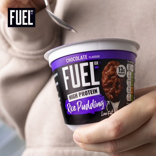 Fuel10K Chocolate Flavour High Protein Rice Pudding 210g thumbnail 4